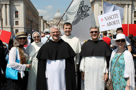 March for Life, Rome, 2012.