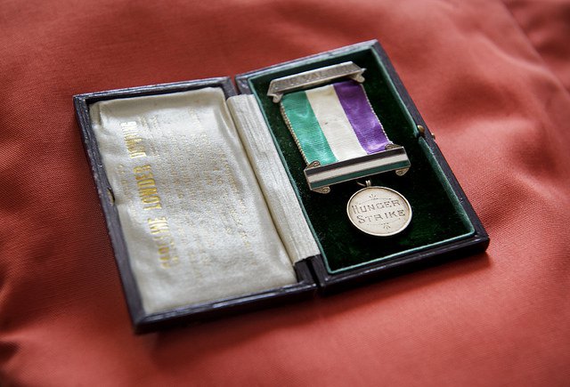 Suffragette hunger strike medal. Photo UK Parliament - Jessica Taylor.jpg