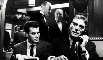 Sidney Falco and J.J.Hunsecker in the Sweet Smell of Success, United Artists, 1957