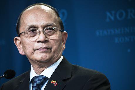 Thein Sein, President of Myanmar. Demotix/Alexander Widding. All rights reserved.