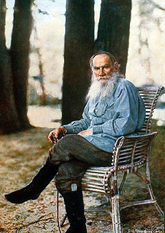 Tolstoy at Yasnaya Polyana estate