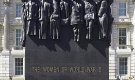 Monument to the Women of World War II, Whitehall, 2014.