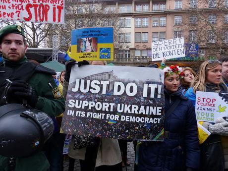 Ukraine solidarity demonstration in Munich