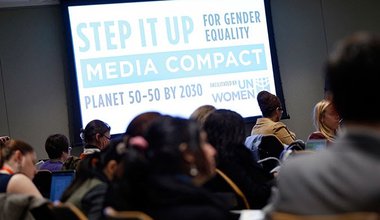 UN Women Media Compact launch