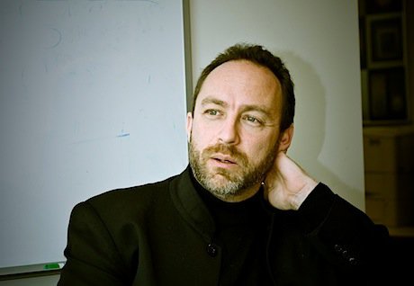Wikipedia co-founder Jimmy Wales. Wikimedia Commons/William Brawley.