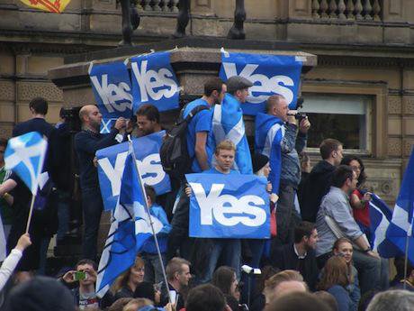 Yes campaign, Scotland. Demotix/Allison Munro. All rights reserved.