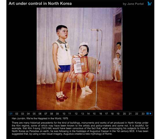 Art under control in North Korea