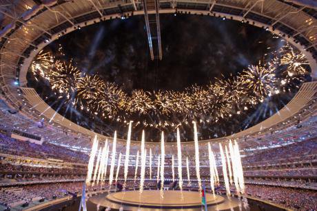 The official opening ceremony of the European Games in Baku. Photo (c) Aziz Karimov via Demotix