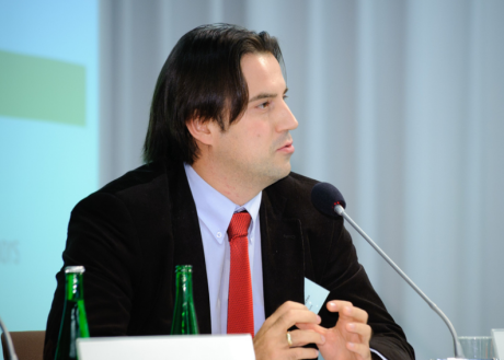 Dimitar Bechev at a meeting of the European Council on Foreign Relations. Flickr/Stephan Rohl. Some rights reserved.