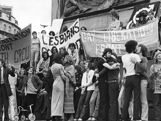 Gay Liberation Front protest for an equal age of consent