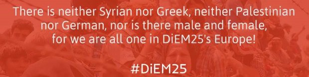 DiEM25 page banner