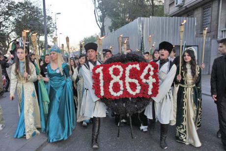 Circassians in Turkey commemorate their ancestors&#39; expulsion from the Russian Empire in 1864. CC Soerfm, 2011