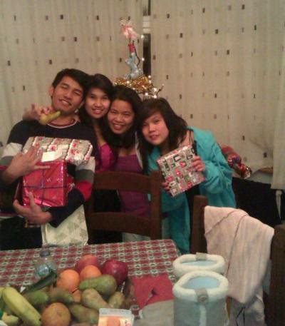 Marissa's first Christmas with her children in Britain