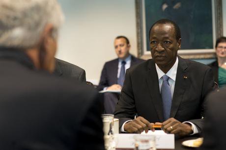 Ousted Burkina Faso president Blaise Compaore. Flickr/Ashton Carter. Some rights reserved.