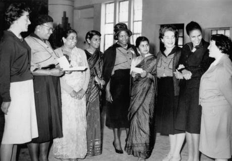 Members of the Federation of South African Women (FEDSAW) in the 1950s.