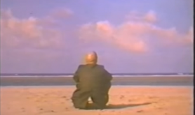 Foucault at the sea.