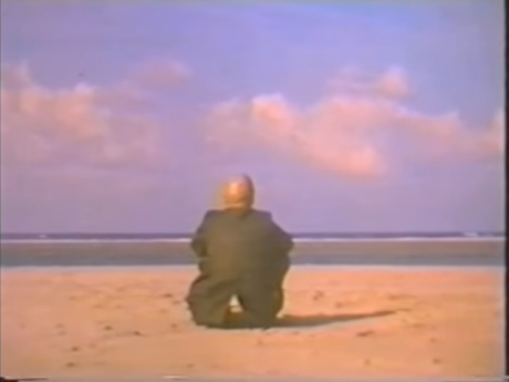 Foucault at the sea.