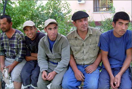Migrants in Kazakhstan from the Fergana Valley, which spans Kyrgyzstan, Tajikistan and Uzbekistan.