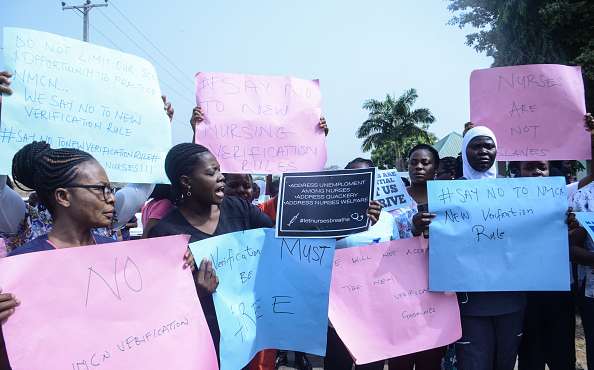 ‘Infringing our rights’: Nigerian nurses sue over effort to stem ‘brain drain’