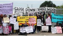 Protest outside Yarl's Wood