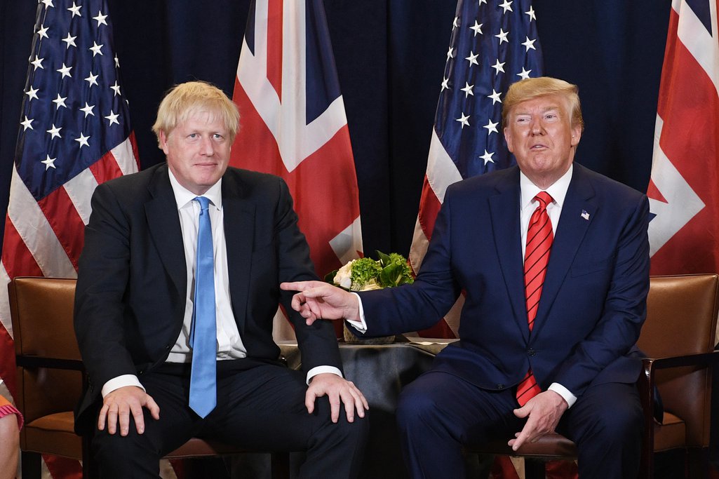 Johnson previously praised Trump for “making America great again”.