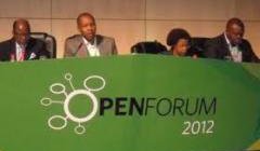 photo of panel at the OpenForum