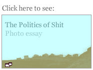 Politics of shit photoessay