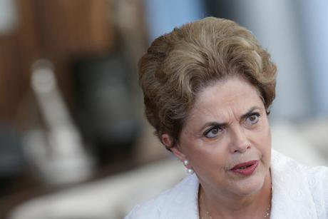 Suspended Brazilian President Dilma Rousseff. Credit: Eraldo Peres/AP/Press Association Images. All rights reserved.