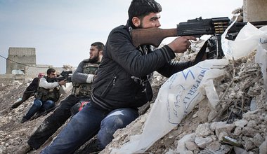 Syrian militiaman