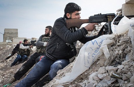 Syrian militiaman