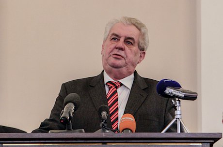 Czech president Milos Zeman. Demotix/Tomak Hajek. All rights reserved.