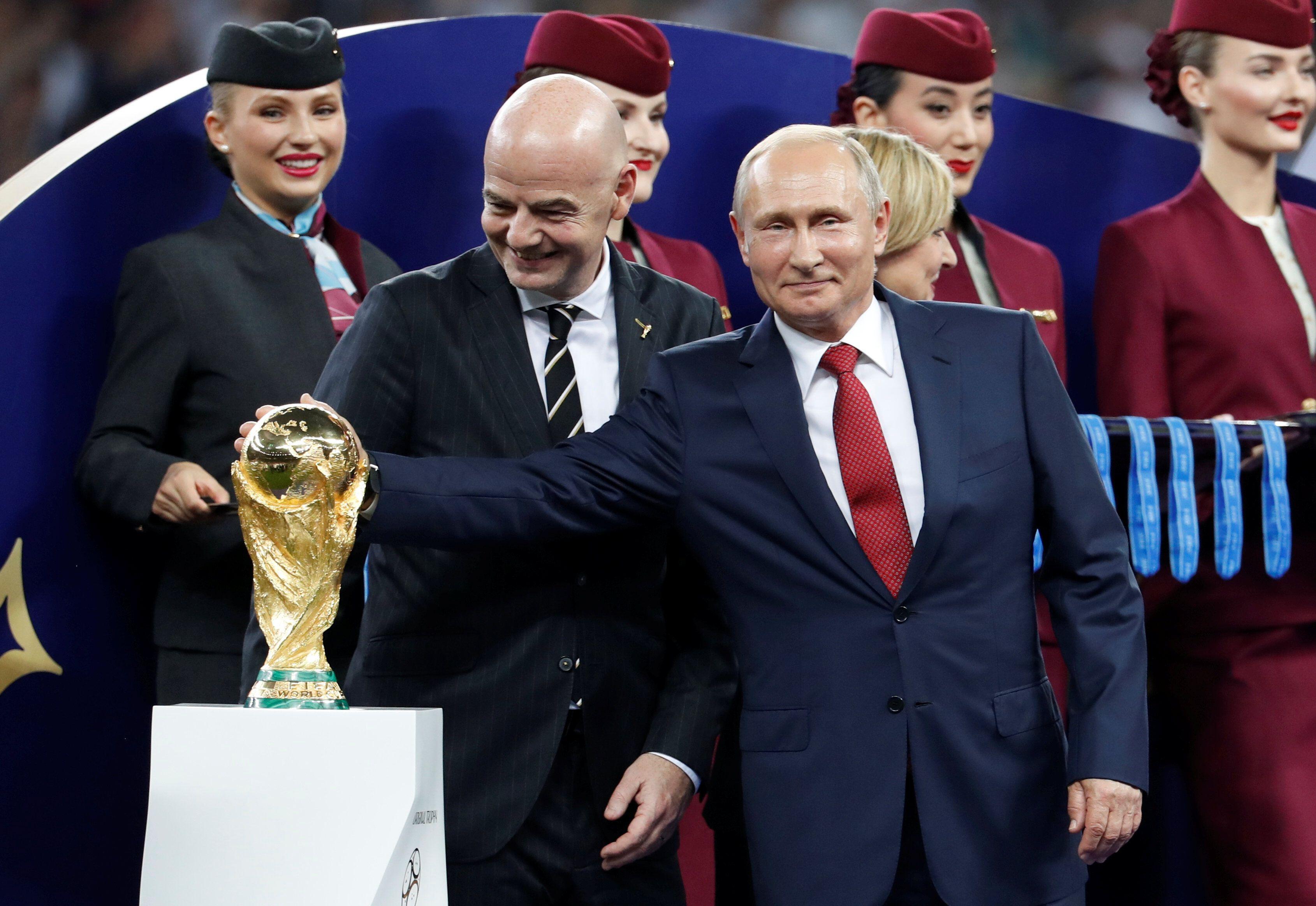 Russia suspended from international soccer four years after hosting World  Cup