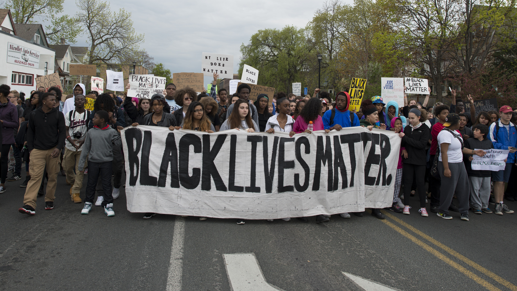 Attention and counter-framing in the Black Lives Matter movement
